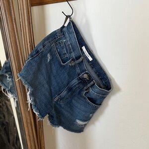 PacSun Dark Blue Jean Shorts